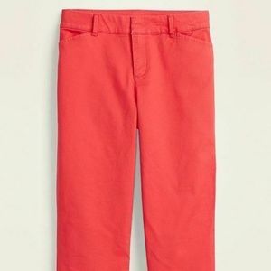 Mid-Rise Pixie Chino Capri Pants